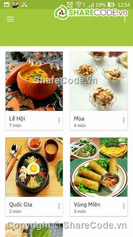 nấu ăn,Cookbook,công thức nấu ăn,món ăn,ứng dụng công thức nấu ăn,app nấu ăn